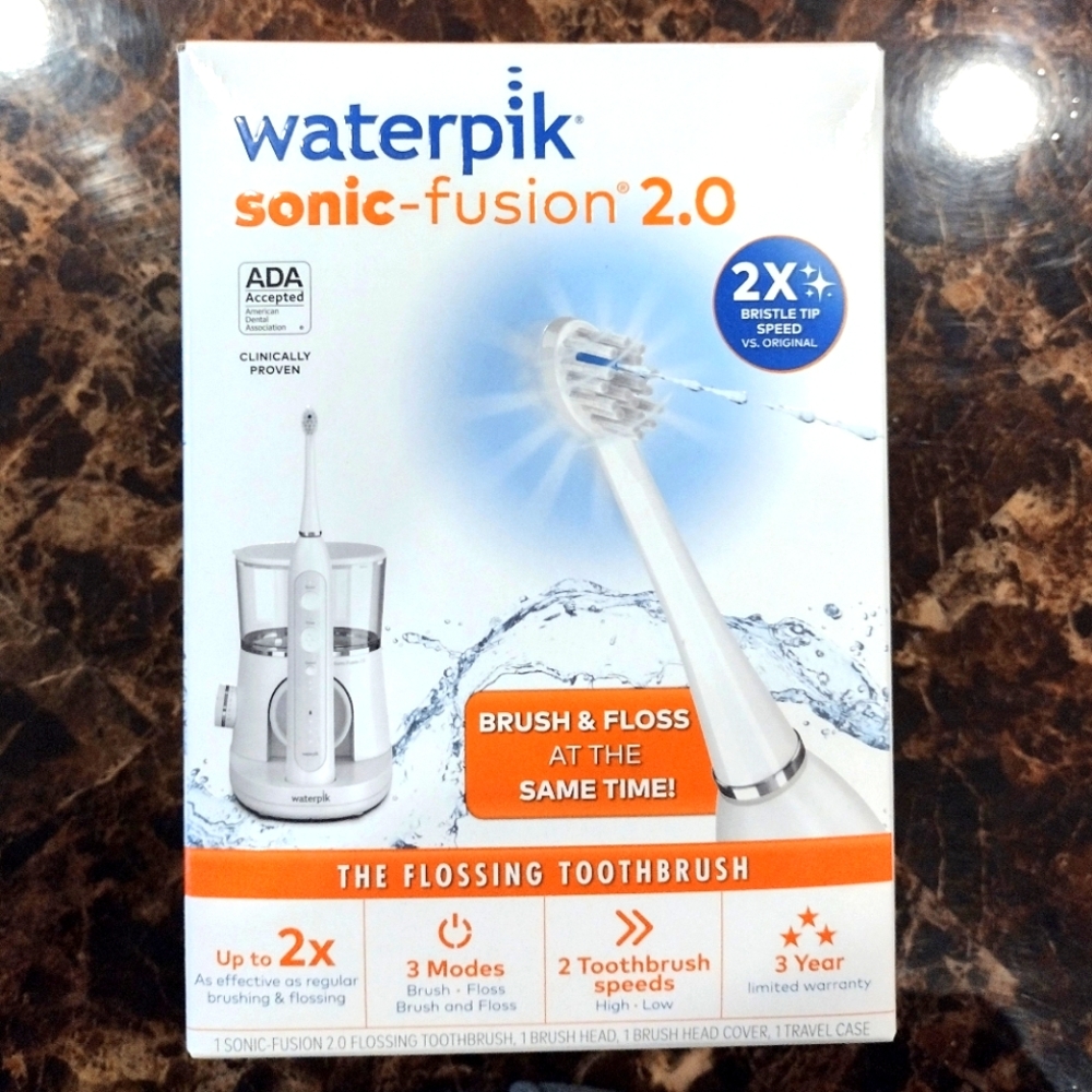Waterpik Sonic-Fusion 2.0 Flossing Toothbrush